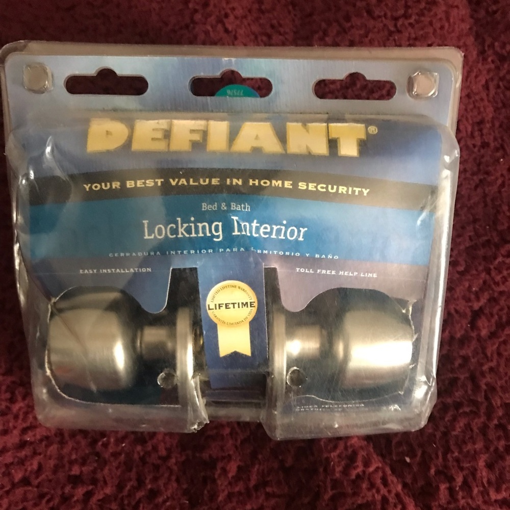 Interior door knobs